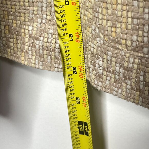 Pendleton Wool Jacket 22W Neutral Geometric Tweed Quiet Luxury Preppy Classic - Picture 6 of 7